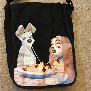 Lady and the tramp Disney messenger bag